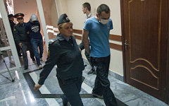 Экс-сотрудники ОП «Дальний» в суде © РИА Новости, Владимир Крайнов