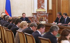 Заседание правительства РФ. Фото с сайта government.ru
