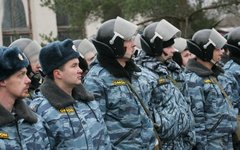 Бойцы ОМОНа © KM.RU, Игорь Варнавский