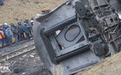 Место крушения «Невского экспресса» © РИА Новости, Илья Питалев 