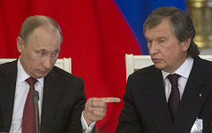 Владимир Путин и Игорь Сечин © РИА Новости, Сергей Гунеев