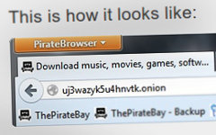 Скриншот с сайта piratebrowser.com