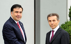 М. Саакашвили и Б.Иванишвили. Фото с сайта president.gov.ge