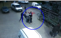 Стоп-кадр c видео инцидента в YouTube