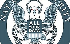 Карикатура на эмблему АНБ. Фото с сайта smallgovtimes.com