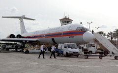 Самолет ИЛ-76 в Сирии. Фото с сайта mchs.gov.ru