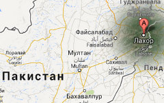 Посольство Штатов на карте. Изображение сервиса Google Maps