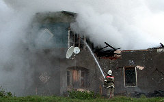 Пожар в Маловишерском районе. Фото с сайта 53.mchs.gov.ru