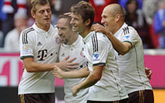Игроки «Баварии». Фото с сайта bavaria-munchen.ru