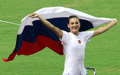 Елена Исинбаева. Фото Eckhard Pecher с сайта wikimedia.org