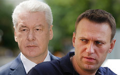 Сергей Собянин и Алексей Навальный. Коллаж © KM.RU