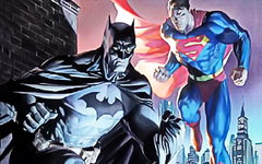 Бэтмен и Супермен. Иллюстрация Marvel Comics