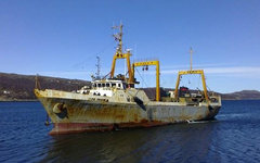 Траулер «Новоазовск». Фото Harry K с сайта marinetraffic.com
