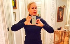 Евгения Васильева. Фото пользователя Twitter @EVAHOMEALONE