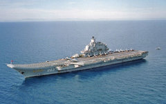 Тяжёлый авианесущий крейсер «Адмирал Кузнецов». Фото с сайта wikipedia.org