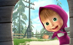 Кадр из мультсериала «Маша и Медведь»