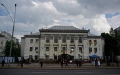 Здание посольства России на Украине в Киеве © РИА Новости, Евгений Котенко