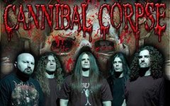 Cannibal Corpse. Фрагмент афиши концерта