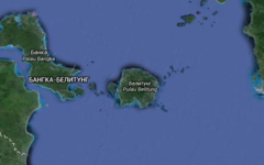 Предположительное место катастрофы. Снимок со спутника с сервиса Google maps