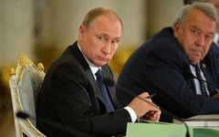 Владимир Путин и Владимир Фортов. Фото с сайта kremlin.ru