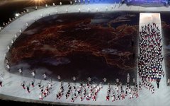 Парад наций на церемонии открытия Олимпиады в Сочи © РИА Новости, Максим Богодв