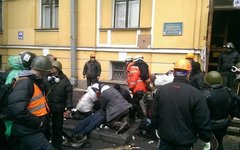 Фото из Твиттера @euromaidan