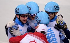 Команда РФ по шорт-треку © РИА Новости, Григорий Сысоев