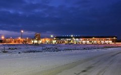 Аэропорт Мурманск. Фото Игоря Двурекова с сайта russianplanes.net