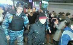 Задержания у Госдумы. Фото пользователя Twitter @alex_belkin