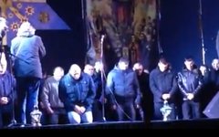 Бойцы «Беркута». Скриншот с видео в YouTube