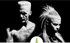 Die Antwoord. Фрагмент афиши