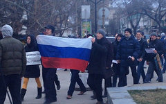 Митинг в Симферополе. Фото пользователя Instagram was_born_to_be_a_cat