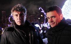 Борис Немцов и Илья Яшин © KM.RU, Алексей Белкин
