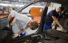 Сборочный цех «АвтоВАЗа» © РИА Новости, Михаил Фомичев