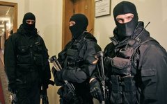 Сотрудники спецподразделения СБУ «Альфа». Кадр канала ТСН