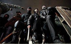 Бойцы «Правого сектора». Фото из официальной группы «ВКонтакте»