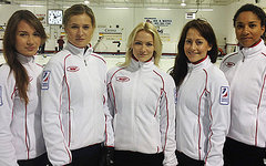 Женская сборная России по керлингу. Фото с сайта curling.ca