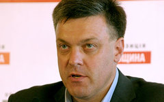 Олег Тягнибок. Фото Во Свобода с сайта wikimedia.org