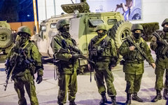 Военные у пограничной части Севастопольского отряда © РИА Новости, Андрей Стенин