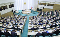Заседание Совета Федерации. Фото с сайта council.gov.ru 