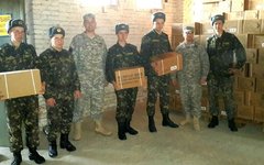 Украинские и американские военные. Фото с сайта mil.gov.ua