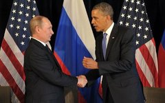 Владимир Путин и Барак Обама. Фото с сайта kremlin.ru