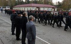Первый батальон Нацгвардии Украины. Фото со страницы Андрея Парубия в Facebook
