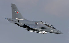 Самолет Як-130. Фото с сайта mil.ru