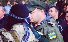 Командующий ВДВ Украины Александр Швец (справа). Фото из Твиттера @A3AP