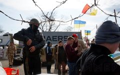 Блокпост Евромайдана под Одессой. Фото с сайта timer.od.ua