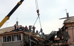 Место происшествия. Фото с сайта 55.mchs.gov.ru