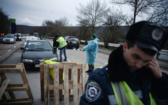 КПП в Крыму © РИА Новости, Валерий Мельников