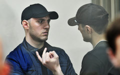 Магомед и Хизар Даурбековы на суде © РИА Новости, Сергей Пивоваров