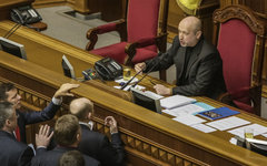Александр Турчинов на заседании Верховной Рады Украины © РИА Новости, Андрей Сте